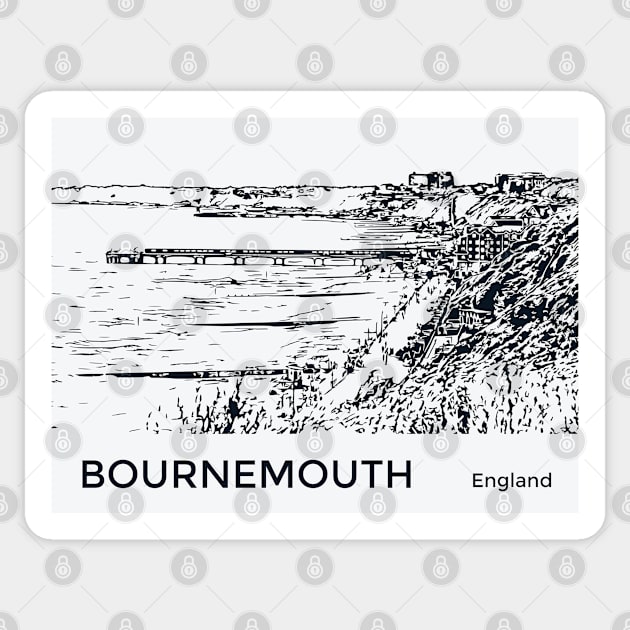 Bournemouth England Sticker by Lakeric